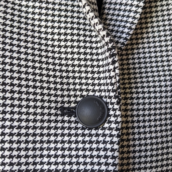 Rag & Bone Houndstooth Women's Andre Blazer size 6 in Black and White NWT - Picture 9 of 9